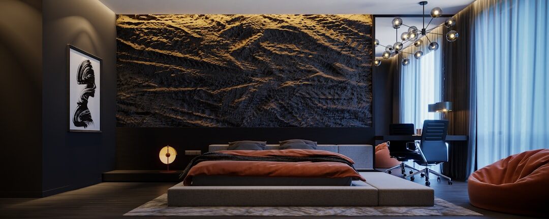 luxury celebrity bedroom